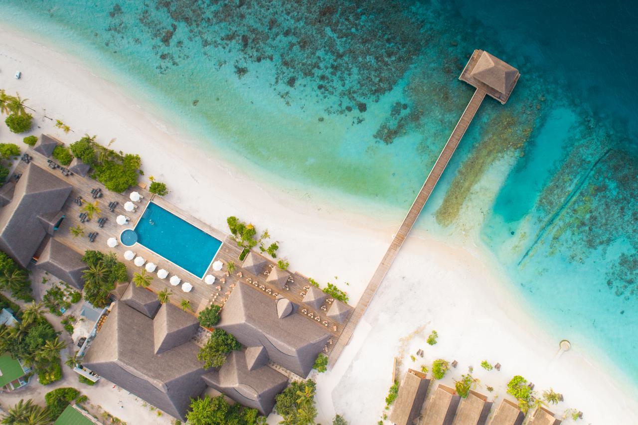 库达福施酒店及Spa Meedhoo  外观 照片